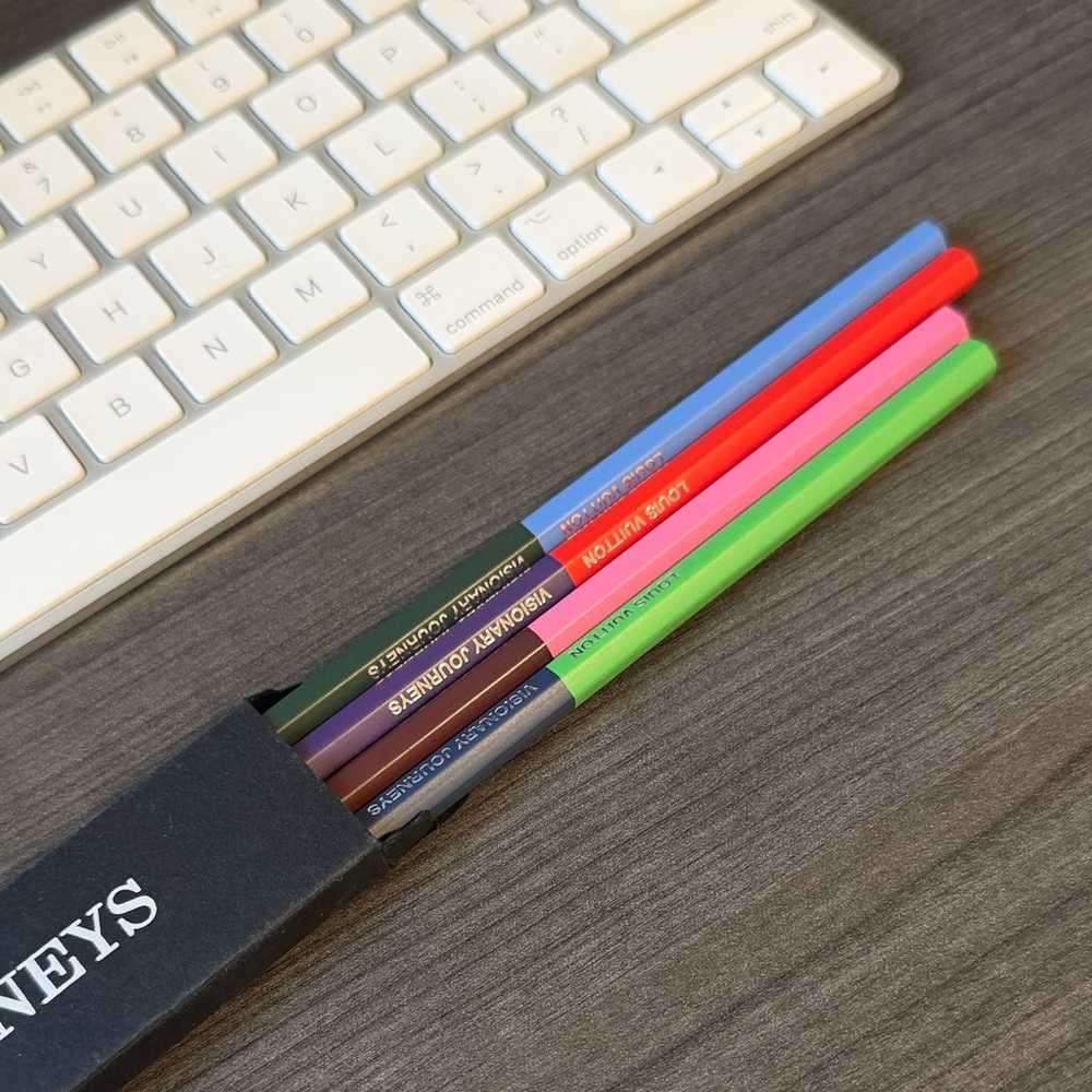 Louis Vuitton Colorful Pencil Set
